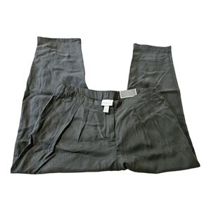 Chicos NWT olive tencel skimmer pants size 1.5